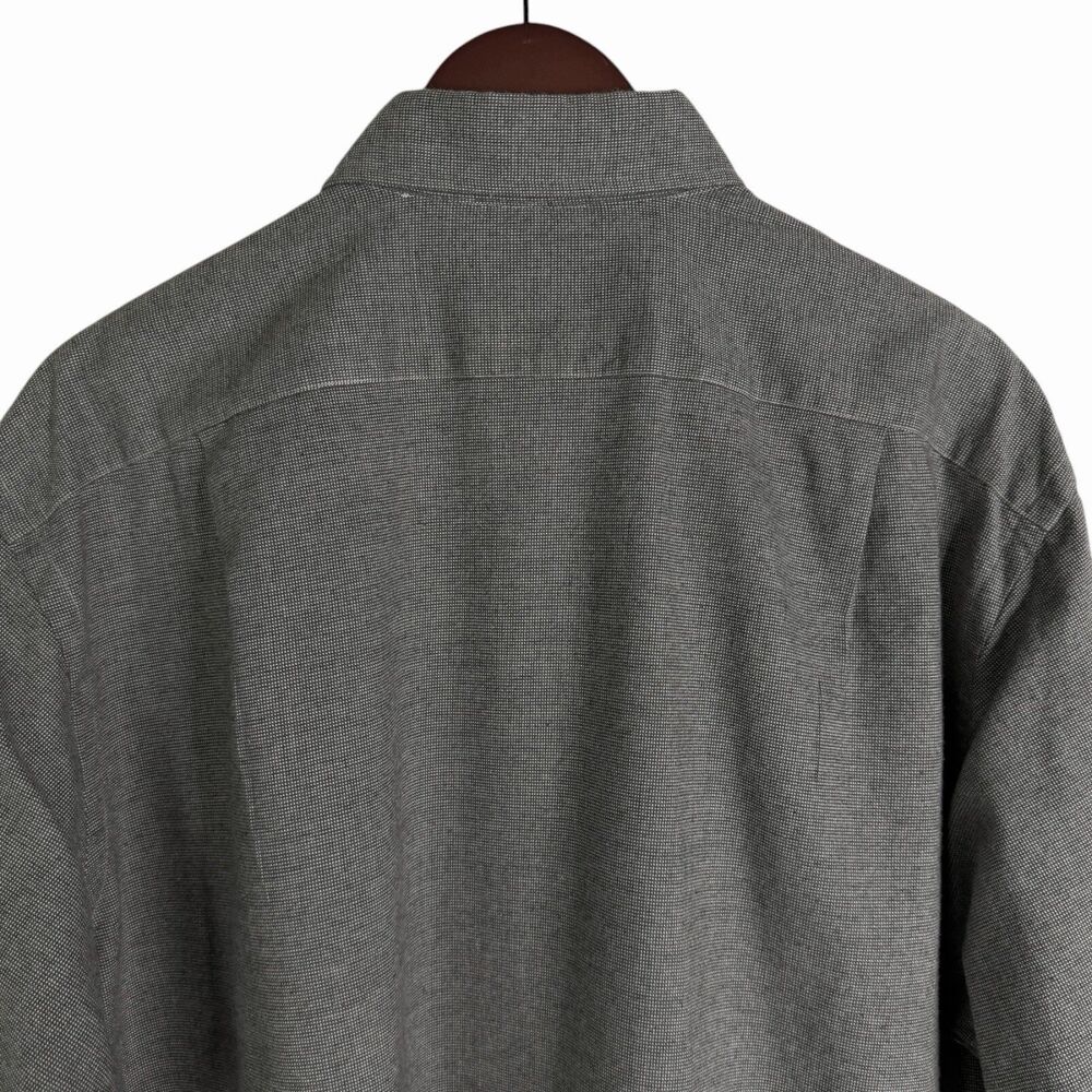 Vtg Polo Ralph Lauren Westerton Mens XXL Gray Birdseye Cotton Button Down Shirt - Picture 5 of 11